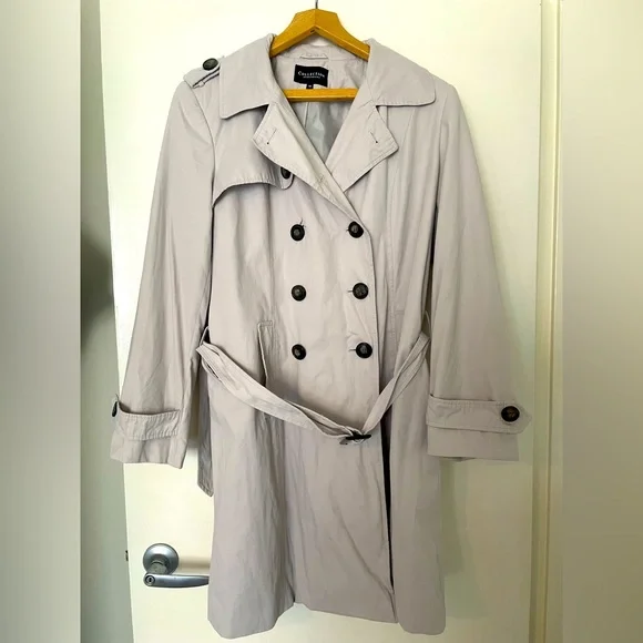 ⭐️Host Pick⭐️ Debenhams double-breasted trenchcoat. Beige. - Picture 1 of 6